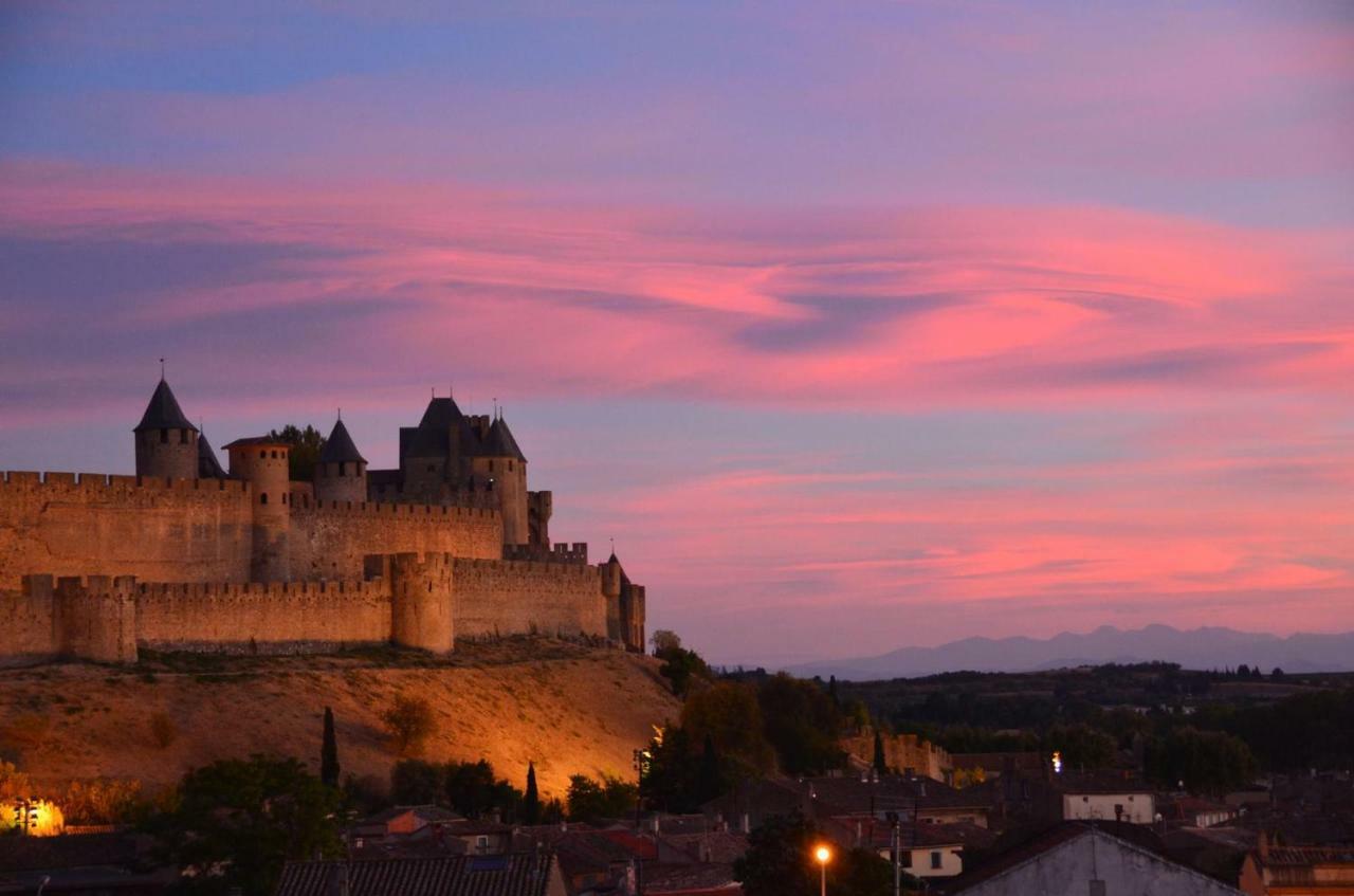 Appartamento Jardin Du Petit Gatsby Carcassonne Esterno foto