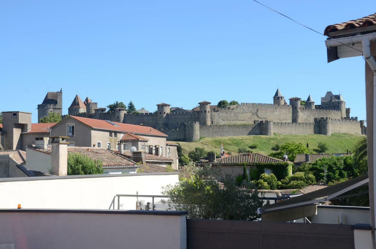 Appartamento Jardin Du Petit Gatsby Carcassonne Esterno foto